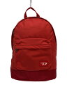【中古】DIESEL◆リュック/--/RED【バッグ】
