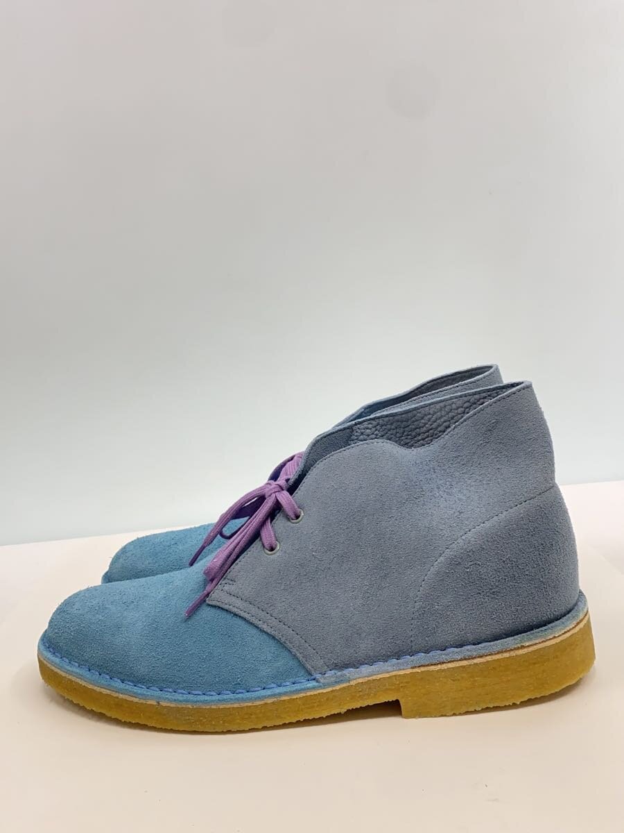 Chukka Boots - 【中古】Clarks◆チャッカブーツ/UK9/BLU/スウェード/23514【シューズ】