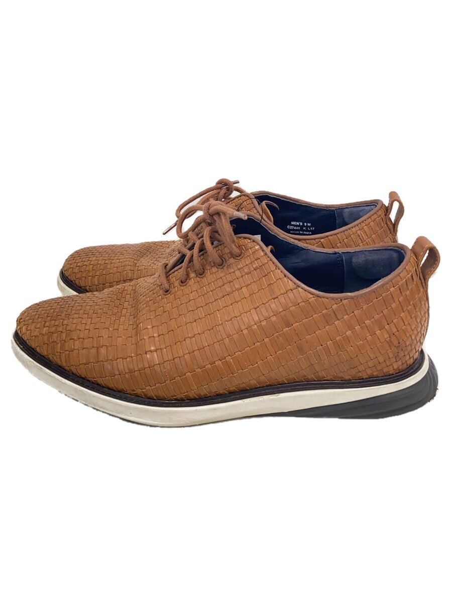 Shoes - 【中古】COLE HAAN◆ローカットスニーカー/US9/BRW/レザー/C27449【シューズ】