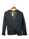 【中古】RUDE GALLERY◆カーディガン(厚手)/2/アクリル/BLK【メンズウェア】