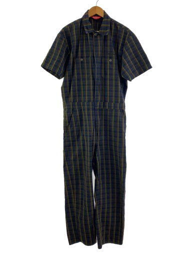 【中古】Supreme◆オールインワン/つなぎ/S/コットン/NVY/タータンCK【メンズウェア】 【中古】Supreme◆オールインワン/つなぎ/S/コットン/NVY/タータンCK【メンズウェア】