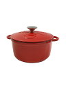 【中古】Meyer◆鍋/容量:2.5L/RED/DBV-CI20RD【キッチン用品】