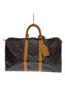 【中古】LOUIS VUITTON◆キーポル45_モノグラム・キャンバス_BRW/ボストンバッグ//PVC/BRW/M41428【バッグ】