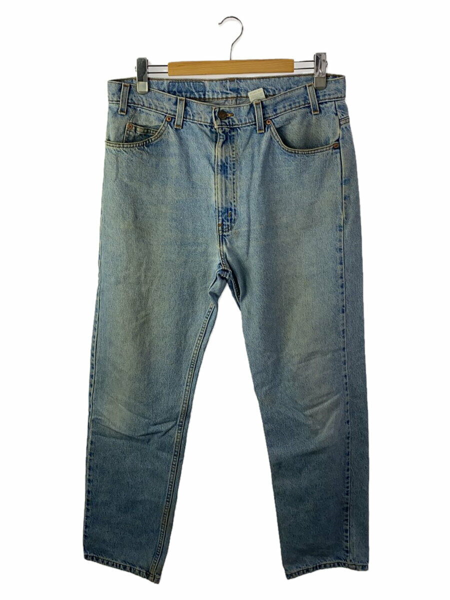 【中古】Levi’s◆90s/メキシコ製/505/38×32/ストレートパンツ/38/デニム/IDG【メンズウェア】