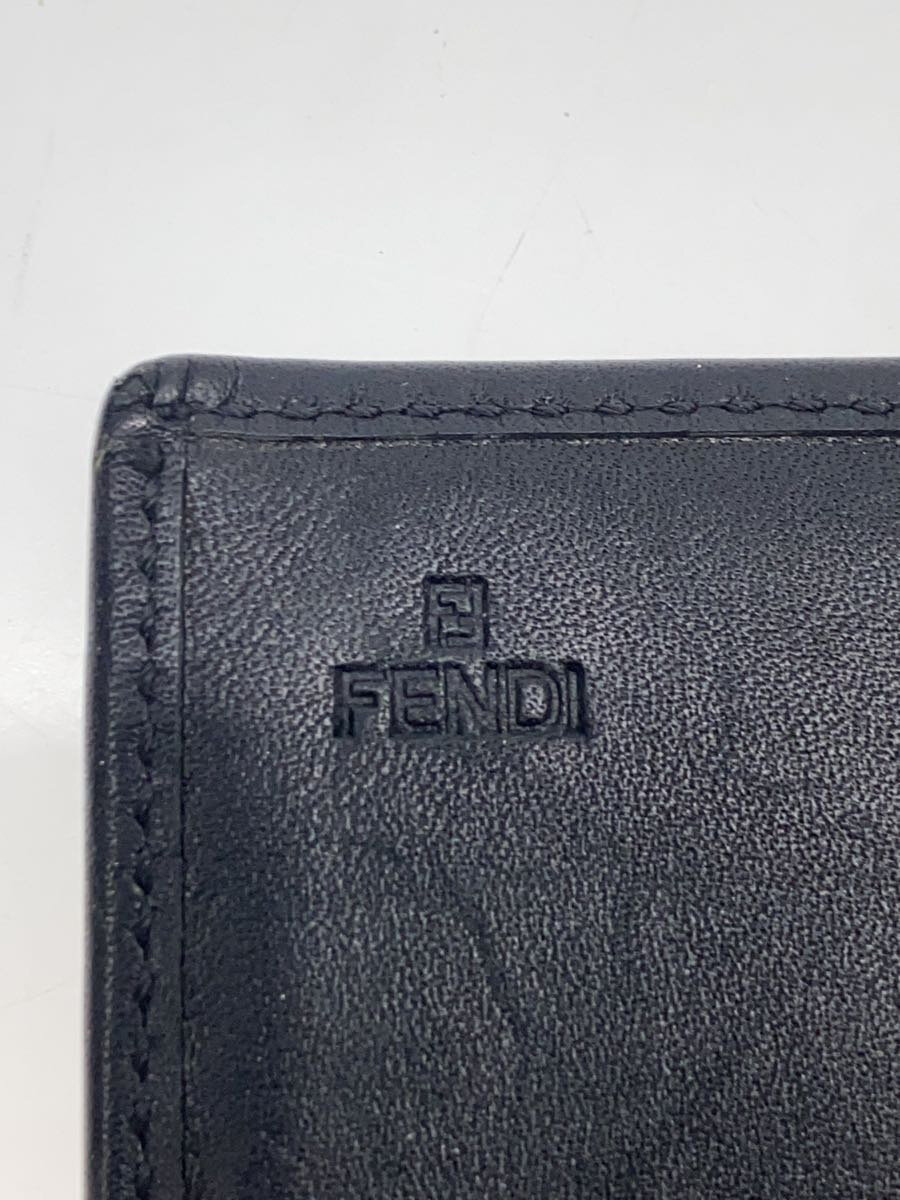 【中古】FENDI◆長財布/--/BLK/メンズ【服飾雑貨他】