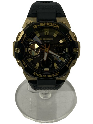 【中古】CASIO◆ソーラー腕時計_G-SHOCK/デジアナ/ラバー/BLK/BLK/SS【服飾雑貨他】 【中古】CASIO◆ソーラー腕時計_G-SHOCK/デジアナ/ラバー/BLK/BLK/SS【服飾雑貨他】