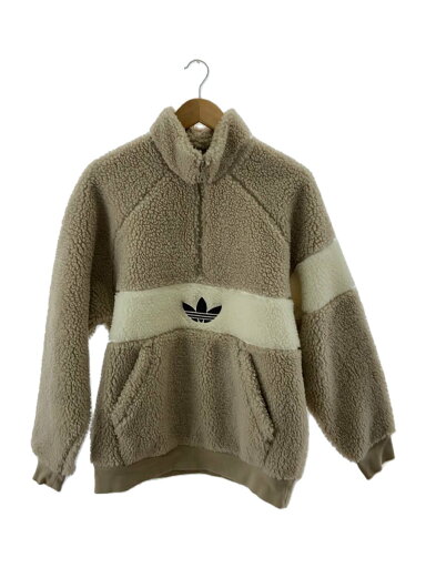 【中古】adidas◆M WNTR FLEECE JKT/L/ポリエステル/ベージュ/HZ0719【メンズウェア】 【中古】adidas◆M WNTR FLEECE JKT/L/ポリエステル/ベージュ/HZ0719【メンズウェア】