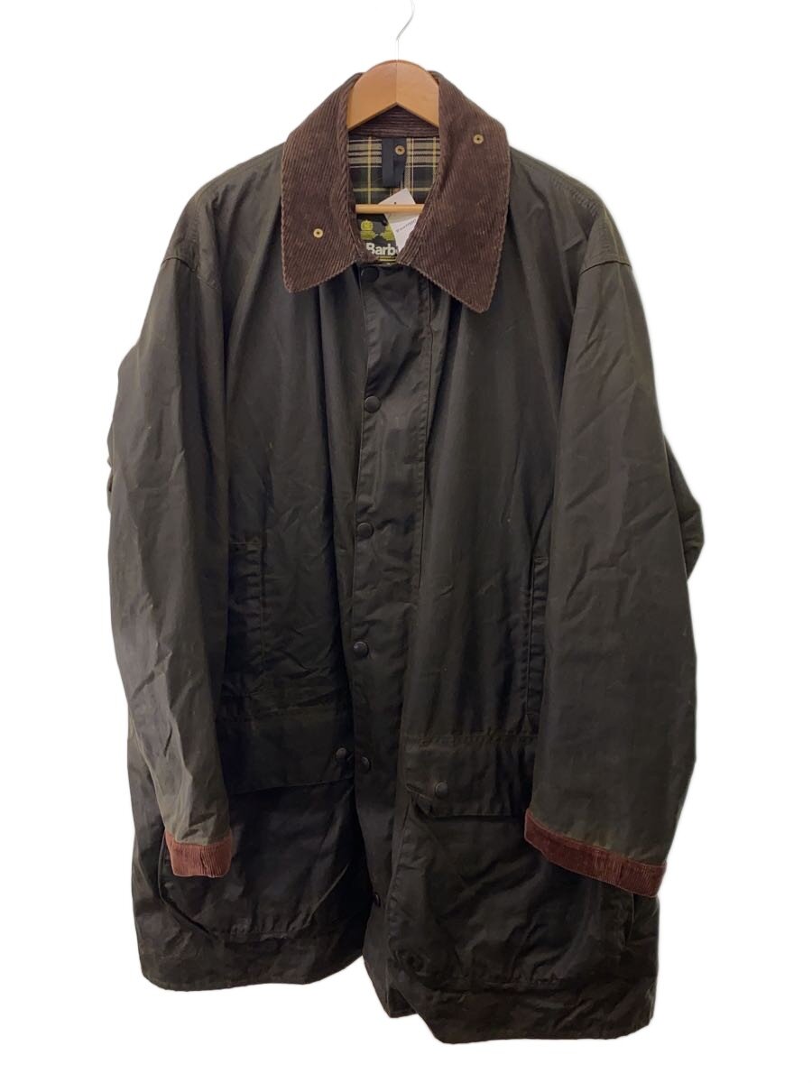 【中古】Barbour◆ジャケット/--/コットン/KHK/無地/A200【メンズウェア】