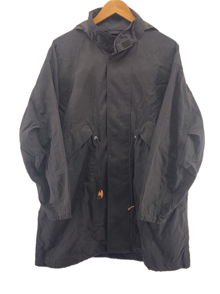 JOHN BULL◆makerhood/GARDENING UNIFORM//モッズコート/M/ナイロン/BLK/JU048SHK