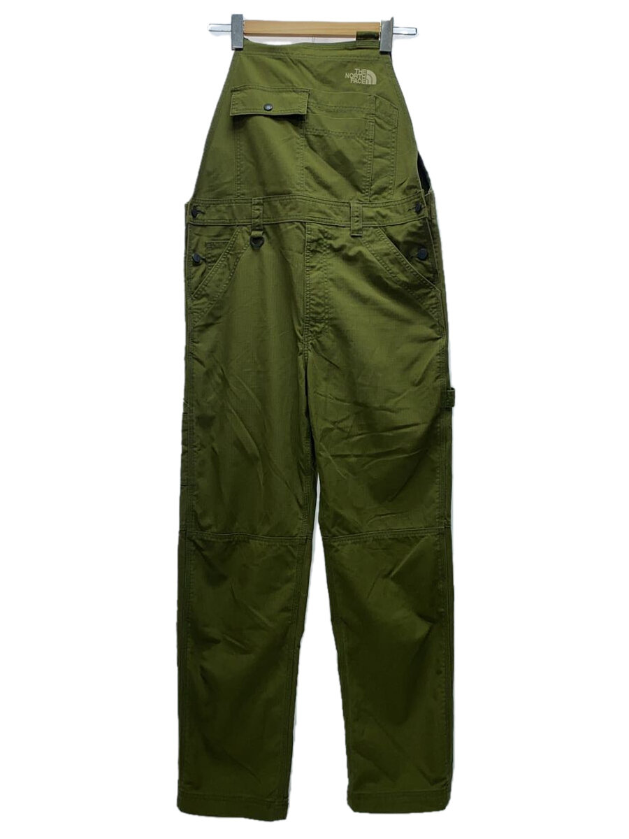 【中古】THE NORTH FACE◆FIREFLY OVERALL_ファイヤーフライオーバーオール/M/コットン/KHK【メンズウェア】