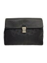 【中古】dunhill◆セカンドバッグ/PVC/BLK【バッグ】