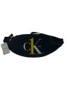 【中古】Calvin Klein◆ウエストバッグ/ポリエステル/BLK【バッグ】(4)