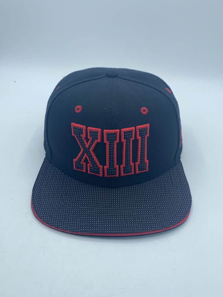 【中古】NIKE◆キャップ/FREE/ポリエステル/BLK/メンズ【服飾雑貨他】