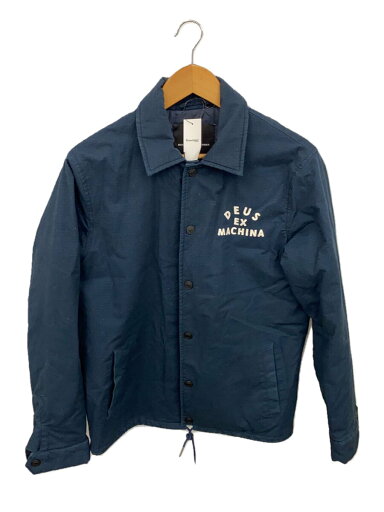 【中古】DEUS EX MACHINA◆ジャケット/XS/コットン/NVY/無地/DMW96029A【メンズウェア】 【中古】DEUS EX MACHINA◆ジャケット/XS/コットン/NVY/無地/DMW96029A【メンズウェア】