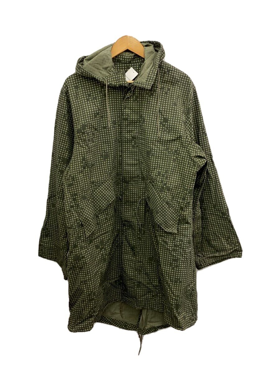 【中古】US.ARMY◆コート/M/コットン/GRN/カモフラ/ナイトカモ/【メンズウェア】