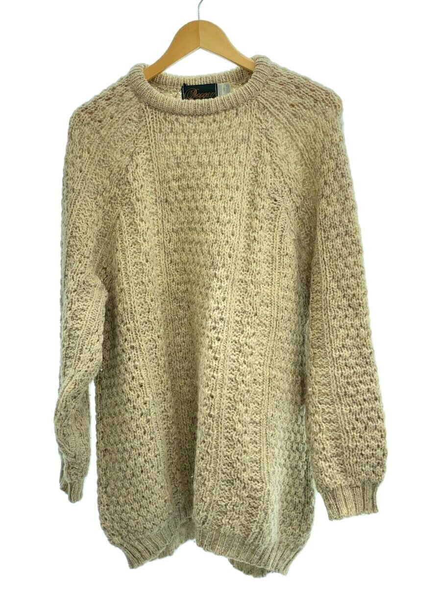 【中古】DONEGAL/ニット・セーター(厚手)/44/ウール/CRM【メンズウェア】