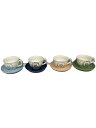 【中古】ROYAL COPENHAGEN◆カップ&ソーサー/4点セット/マルチカラー【キッチン用品】