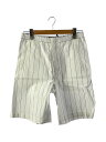 【中古】PLAN C◆ショートパンツ/36/コットン/WHT【レディースウェア】(4)
