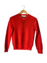 【中古】COMME des GARCONS COMME des GARCONS◆カーディガン(薄手)/S/ウール/RED/RT-N002【メンズウェア】