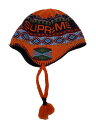 【中古】Supreme◆17AW/Nepali Earflap Beanie/ニットキャップ/--/アクリル/ORN/メンズ【服飾雑貨他】