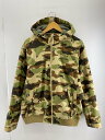 【中古】Columbia◆ブルゾン/L/コットン/KHK/カモフラ【メンズウェア】