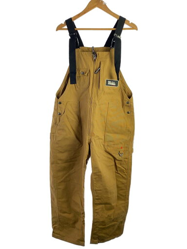 【中古】FIRST DOWN◆オーバーオール/S/コットン/キャメル【メンズウェア】 【中古】FIRST DOWN◆オーバーオール/S/コットン/キャメル【メンズウェア】