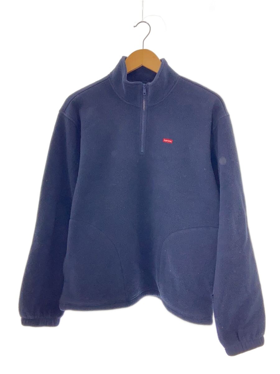 Supreme◆19AW POLARTEC HALF ZIP/S/ポリエステル/NVY