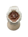 【中古】CASIO◆クォーツ腕時計・Baby-G/デジアナ/WHT【服飾雑貨他】(2)