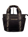 【中古】PEARLY GATES◆トートバッグ/--/BLK/総柄//【バッグ】