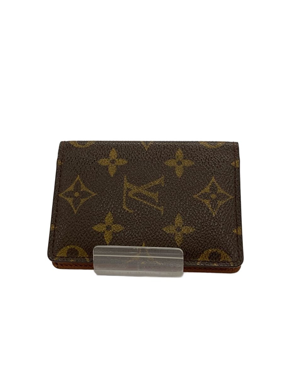 【中古】LOUIS VUITTON◆オーガナイザー・ドゥ・ポッシュ_モノグラム・キャンバス/PVC/BRW/総柄/レディース【服飾雑貨他】