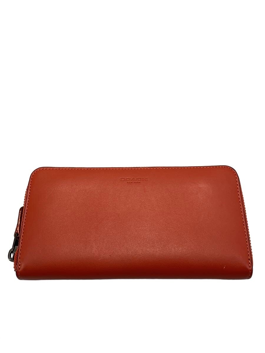 【中古】COACH◆長財布/--/ORN/レディース/21083/オレンジ【服飾雑貨他】