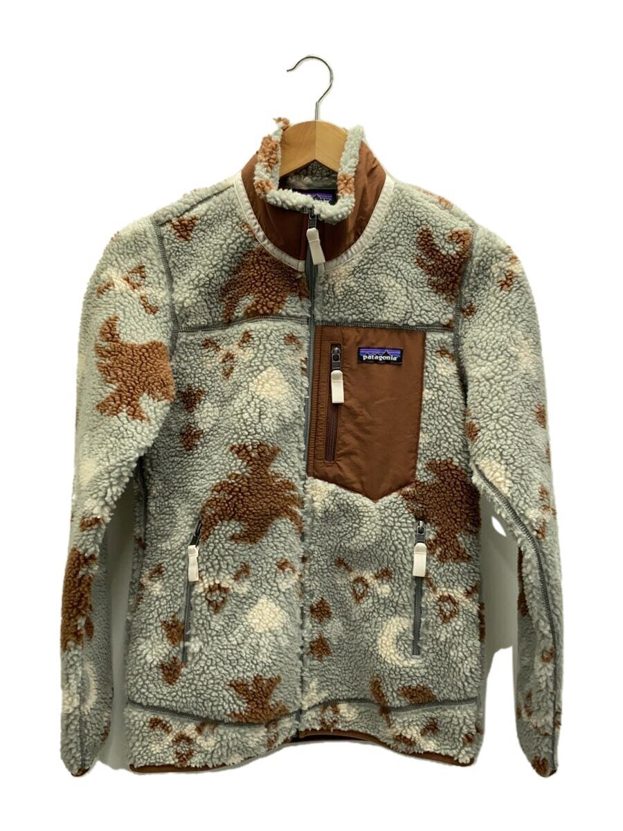 【中古】patagonia◆フリースジャケット/XXS/ポリエステル/GRY/23074FA18【レディースウェア】