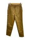 【中古】ICB◆ボトム/ストレートパンツ/レザーパンツ/2/フェイクレザー/BRW/無地【レディースウェア】