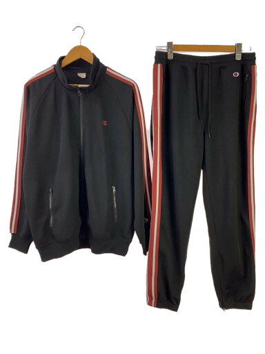 【中古】Champion◆セットアップ/XL/ポリエステル/BLK/C3-Y601/C3-Y201【メンズウェア】 【中古】Champion◆セットアップ/XL/ポリエステル/BLK/C3-Y601/C3-Y201【メンズウェア】