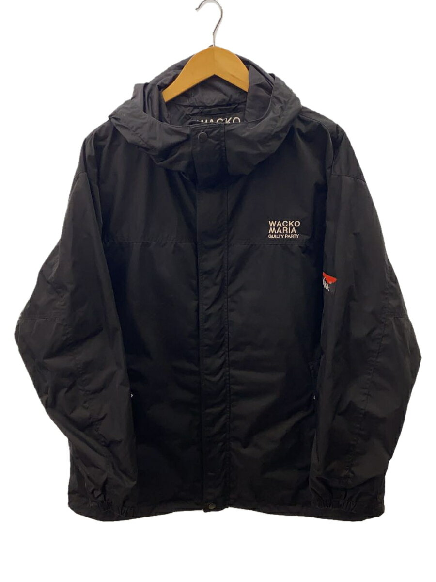 【中古】WACKO MARIA◆マウンテンパーカ/XL/ナイロン/BLK/無地/22SS-WMO-NA01【メンズウェア】