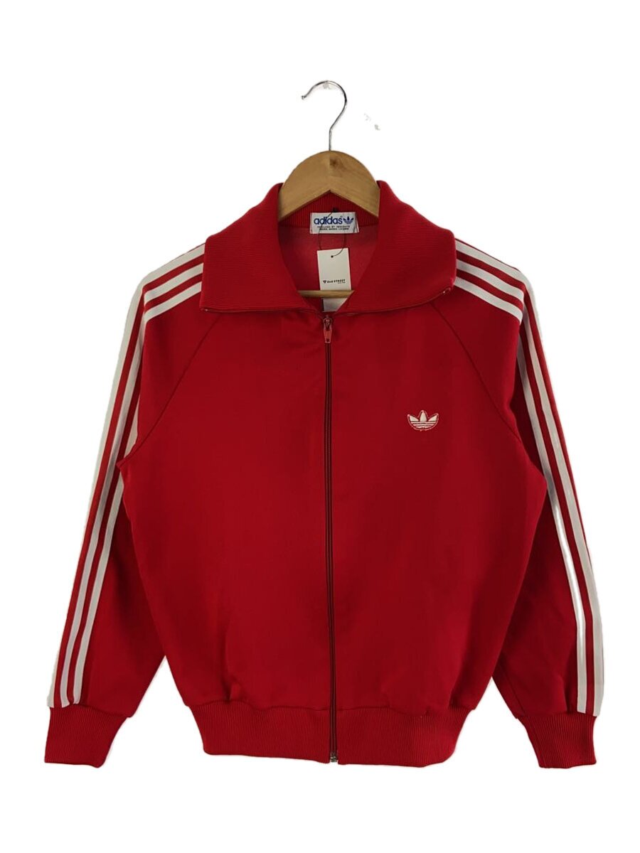 adidas◆ジャージ/--/ポリエステル/RED/無地/ADS-4F