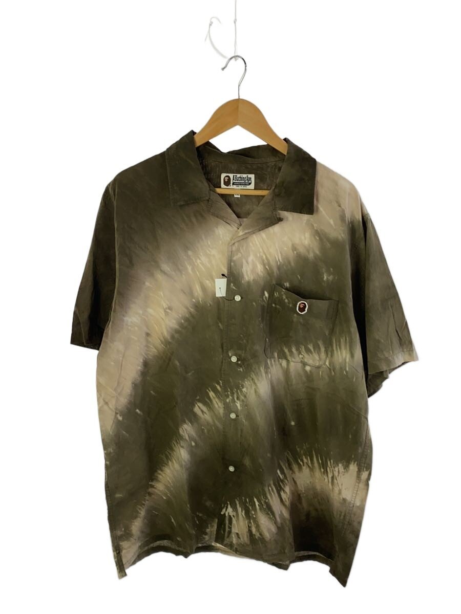 Rakuten - 【中古】A BATHING APE◆Ape Head One Point Tie Dye Shirt/コットン/KHK/001SRJ201001M【メンズウェア】