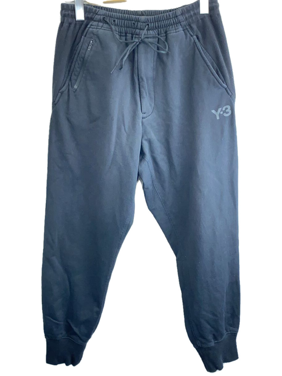 【中古】Y-3◆ボトム/S/コットン/BLK/FJ0357【メンズウェア】