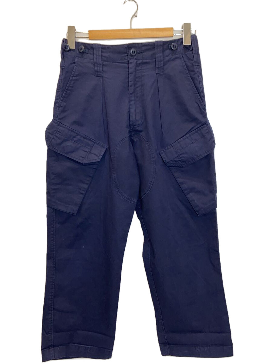 【中古】MILITARY◆カーゴパンツ/--/コットン/NVY/無地/8415-99-280-2671【メンズウェア】