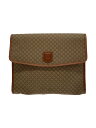 【中古】CELINE◆クラッチバッグ/--/BEG/総柄【バッグ】