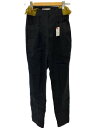 【中古】TOGA PULLA◆15SS/2タック/レース/ハイウエストスラックス/36/ナイロン/BLK/TP51-FF240【レディースウェア】