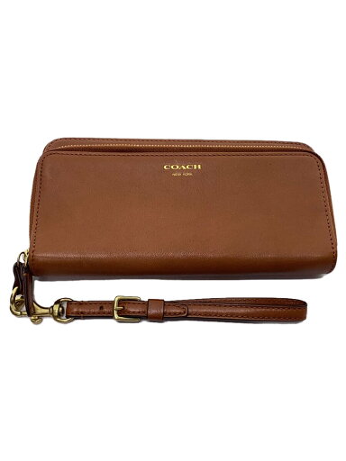 【中古】COACH◆長財布/レザー/CML/無地/レディース【服飾雑貨他】 【中古】COACH◆長財布/レザー/CML/無地/レディース【服飾雑貨他】