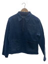 【中古】US.NAVY◆-50s/プルオーバーデニム/PATWINピンロック/背タグ欠損/長袖シャツ/インディゴ【メンズウェア】