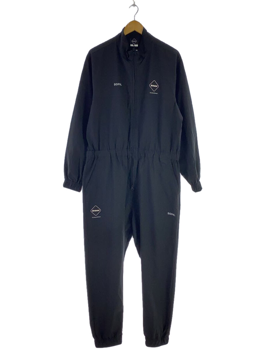 【中古】F.C.R.B.(F.C.Real Bristol)◆オールインワン/M/ポリエステル/BLK/無地/fcrb-250035【メンズウェア】