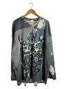 【中古】SOLAS WORLD/FAE STREET LS JERSEY/3XL/ポリエステル/GRY/総柄【メンズウェア】