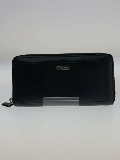 【中古】COACH◆長財布/レザー/BLK/メンズ【服飾雑貨他】 【中古】COACH◆長財布/レザー/BLK/メンズ【服飾雑貨他】