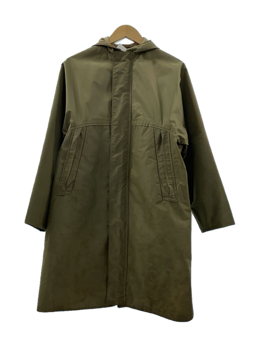 Coat - 【中古】DUNLOP◆50～60/レインコート/カーキ/無地//【メンズウェア】