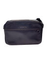 【中古】COACH◆ショルダーバッグ/レザー/BLK/C4148【バッグ】
