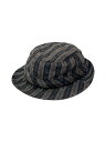 【中古】Supreme◆バケットハット/M/BLK/総柄/メンズ【服飾雑貨他】