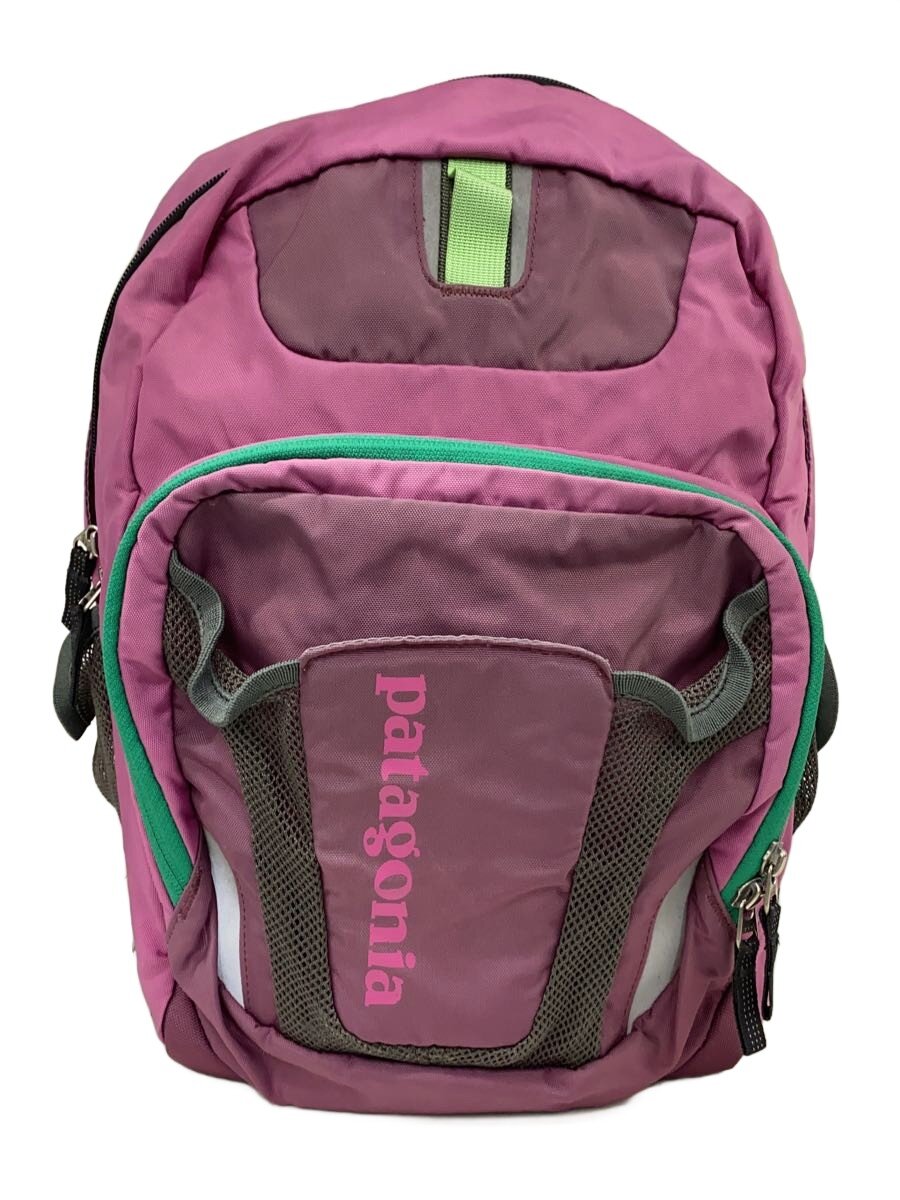 【中古】patagonia◆キッズバッグ/リュック/ナイロン/PUP/48560fa12【キッズ】